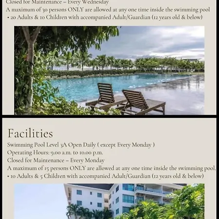 Sunset Seaview Imago Loft B 3 Bedrooms Above Imago Shopping Mall Kota Kinabalu Exterior photo